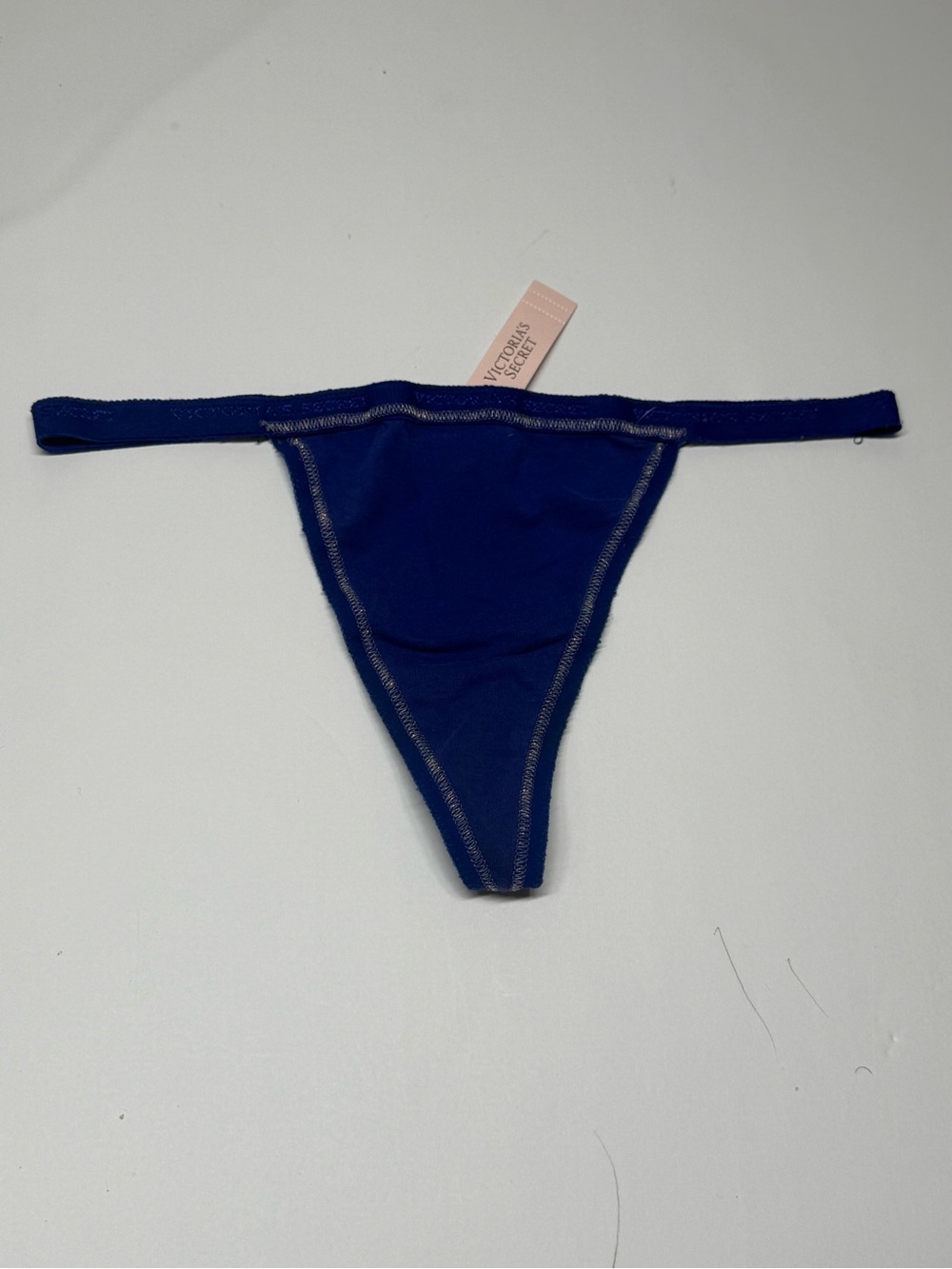 Victoria’s Secret 2010 Dark Blue Cotton V-String